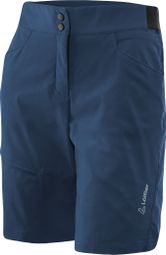 Short de cyclisme Loeffler W Bike Shorts Comfort - E CSL pour femmes - Bleu foncé