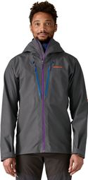 Veste Imperméable Patagonia Triolet Gris Homme