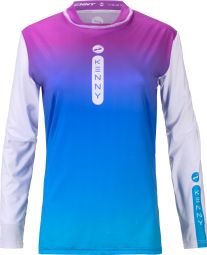 Women's Kenny Charger Long Sleeve Jersey White/Blue