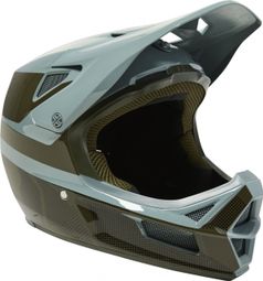 Fox RAMPAGE COMP GRAPHIC 2 Helmet Light Green