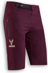 Animoz Wild Bordeaux shorts