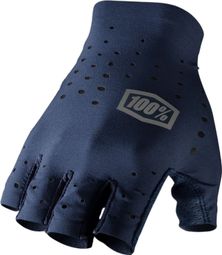 Paio di guanti corti 100% Sling Blue