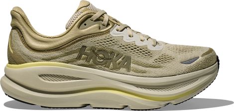 Hoka Bondi 9 Khaki Hardloopschoenen voor Heren