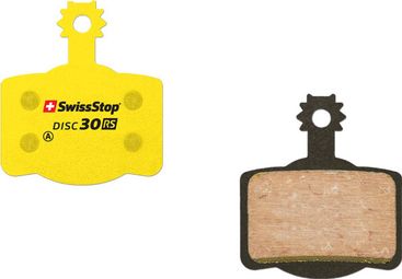 Paar SwissStop Disc 30 RS Organic Pads voor Magura / Campagnolo remmen