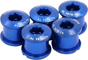 Pride Bolt/Nuts Chainring Vortex Aluminium Blue