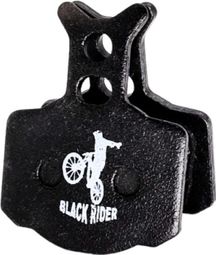 Paires de Plaquettes BLACK RIDER pour Formula CURA | ONE Semi-Métallique  Agressif