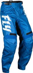 Fly Racing Fly F-16 Pantalón Azul Verdadero / Blanco Niños