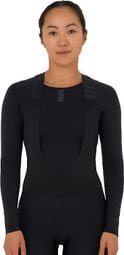 BaseLayer Camiseta de manga larga Rapha Merino Negro para mujer