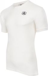 T-Shirt Manches Courtes LeBram Ecusson Marshmallow / Blanc