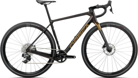 Vélo de Gravel Orbea Terra M31eTEAM 1X Sram Rival XPLR eTap AXS 12V 700 mm Gris Cosmic Carbon View 2025