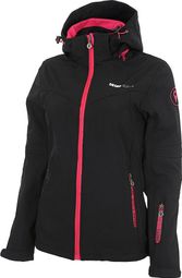 Veste Softshell Femme Amalon Noir/fuchsia