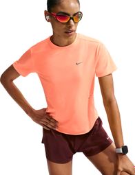 Nike Swift korte mouwen shirt voor dames, oranje