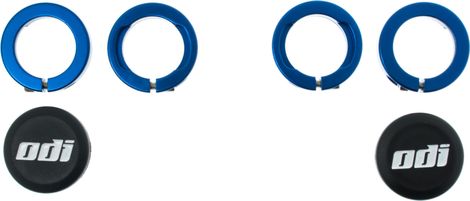 Odi Lock-On Rings Aluminium Blauw