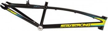 Cadre Stay Strong For Life V2 - Black/Yellow/Teal - Taille TopTube - Cruiser