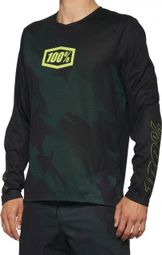 Airmatic Limited Edition 100% Long Sleeve Jersey Zwart / Camo
