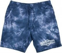 Pantaloncini da riscaldamento Sunday Cornerstone Tie-Dye Navy