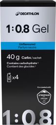 Energie-Gel-Pack Decathlon Nutrition 1.08 Proline Neutral 4x60g