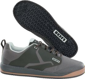 Paar ION Scrub MTB Schuhe Braun