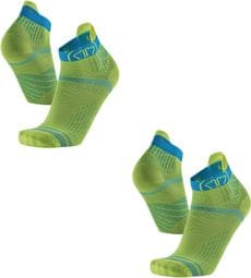 Chaussettes fines pour la course à pied sur route. Lot de 2 paires - Run Feel