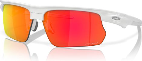 Oakley BiSphaera Polished White / Prizm Ruby Sunglasses - Ref : OO9400-0368