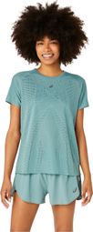Asics Metarun Blue Women's Jersey met korte mouwen