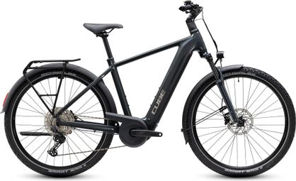 VTC Électrique Cube Nuride Hybrid Performance 720 Shimano Deore 12V 720 Wh Bosch 75 Nm 700 mm Gris Shadow 2027
