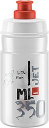 Elite Jet 350 ml Transparent Logo Red water bottle