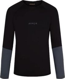 T-Shirt Man Long Sleeve Ayaq Mefonna Merinos Black