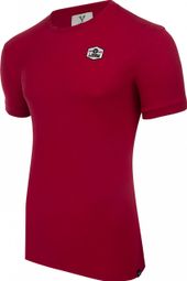 LeBram Winery Badge Kurzarm-T-Shirt / Rot