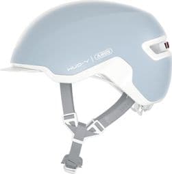 Helm Ville Abus HUD-Y Pure Aqua Hellblau/Weiß