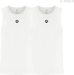 Sous-Maillot Sans Manches Rogelli Core II Blanc Unisexe
