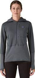 Patagonia R1 Hoody Grijs Fleece met capuchon voor dames
