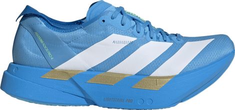 adidas Adizero Adios Pro 4 Blue/Gold Women's Running Shoes