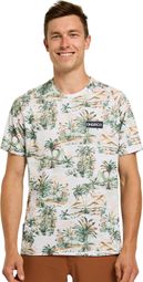 Dharco Maillot Manga Corta Blanco Verde 