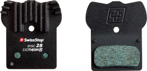 SwissStop Disc 28 EXOTherm2 Organic Brake Pads For Shimano / FSA