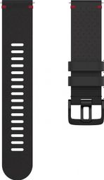 Bracelet Polar en Cuir 22 mm Noir