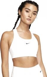 Reggiseno sportivo Nike Air Swoosh bianco donna