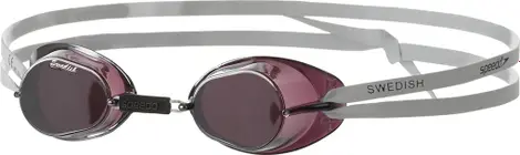 Speedo Swedish Mirror swimming goggles White Purple