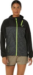 Veste coupe-vent Asics Fujitrail Packable Noir Femme