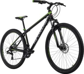 VTT semi-rigide 29'' Xceed noir-vert TC 42 cm KS Cycling