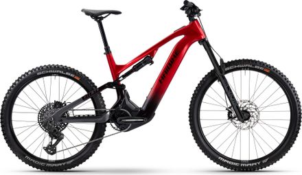 Haibike AllMtn CF 9 Elektrische Volledig Geveerde MTB Sram S1000T-Type AXS 12S 800 Wh MX (29/27,5'') Rood 2025