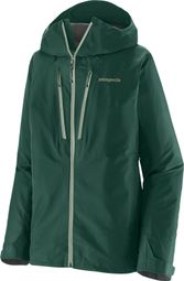 Veste Imperméable Patagonia Triolet Vert Femme
