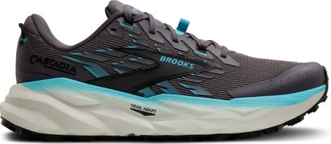 Chaussures Trail Brooks Cascadia 19 Gris/Bleu Femme