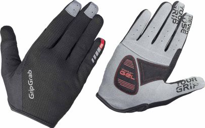 GripGrab Shark Long Handschuhe Schwarz