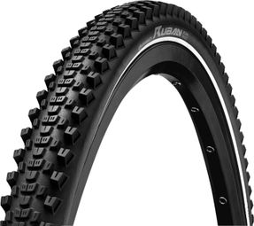 PNEU VTT 27.5X2.30 TR CONTINENTAL RUBAN FLANC REFLECHISSANT TT NOIR (58-584)