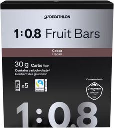 Energierijke repen Decathlon Nutrition 1:08 Proline Cacao 5x50g