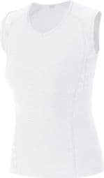 Camiseta <p>de tirantes</p>sin mangas para mujer Gore Wear Blanco