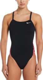 Maillot de Bain Nike Swim Hydrastrong Multi Print Noir Femme