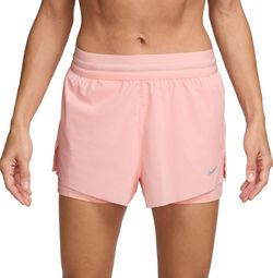 Short 2 en 1 Nike Dri-Fit Swift Rose Femme