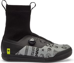 Chaussures Pédales Plates Fox Union Boa® All Weather Lunar Special Edition Gris/Noir